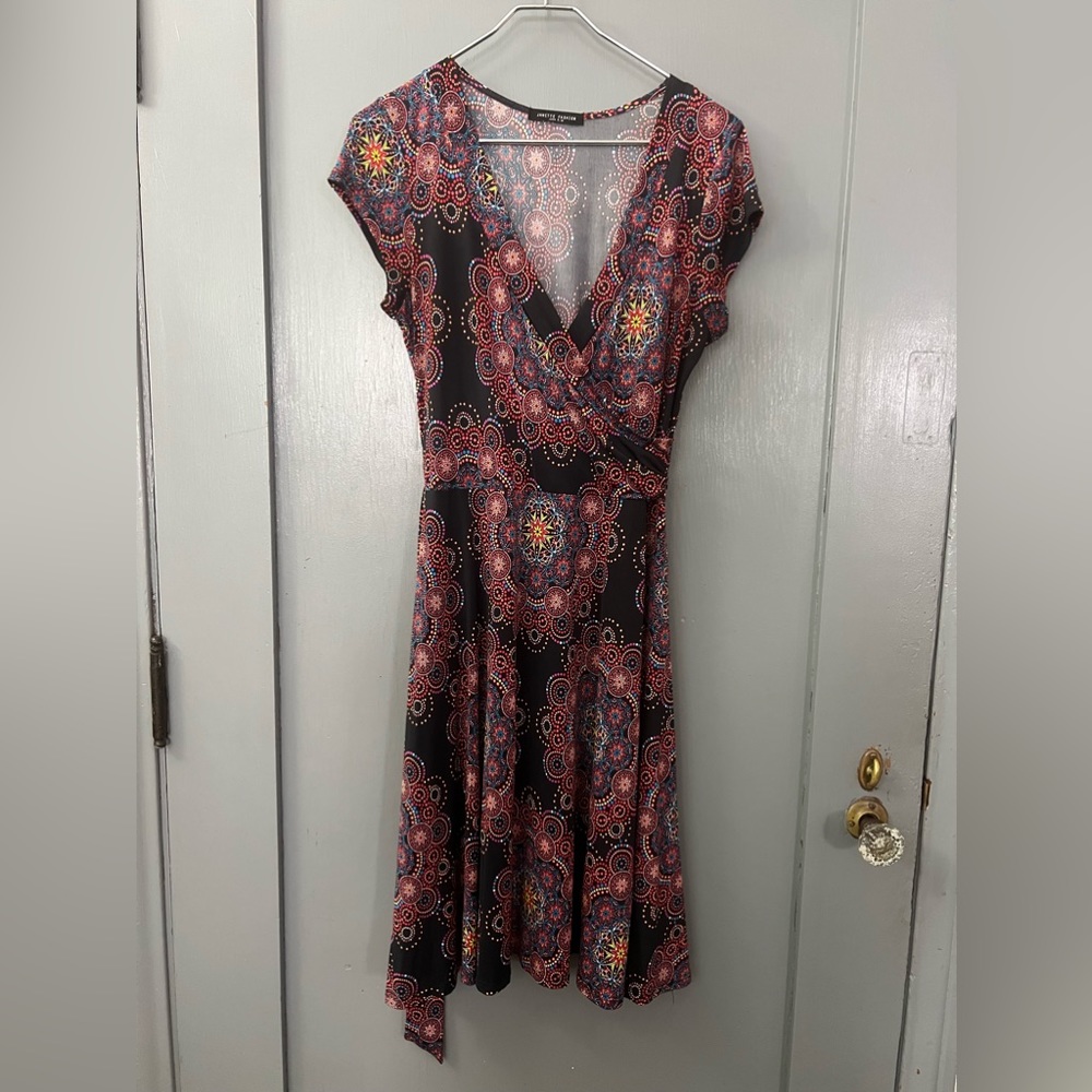 Janette Fashion John 3:16 Wrap Dress